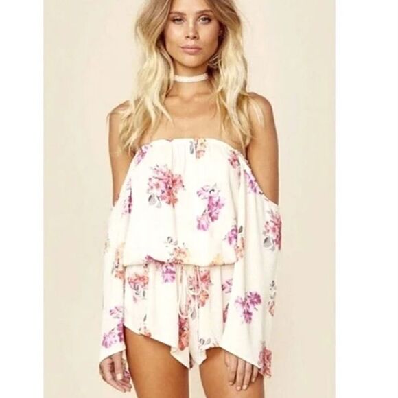BLUE LIFE BOHO BALLERINA ROMPER size S - Picture 1 of 11
